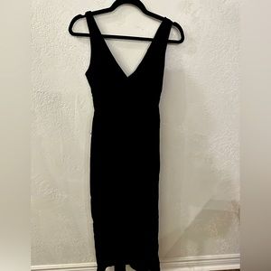 Black dress/cover up